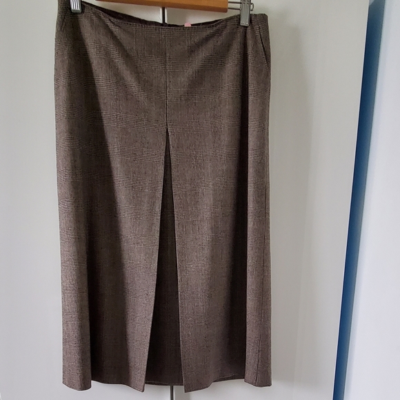 COPY - NWOT SPORTMAX country check midi skirt 12 - Picture 1 of 12